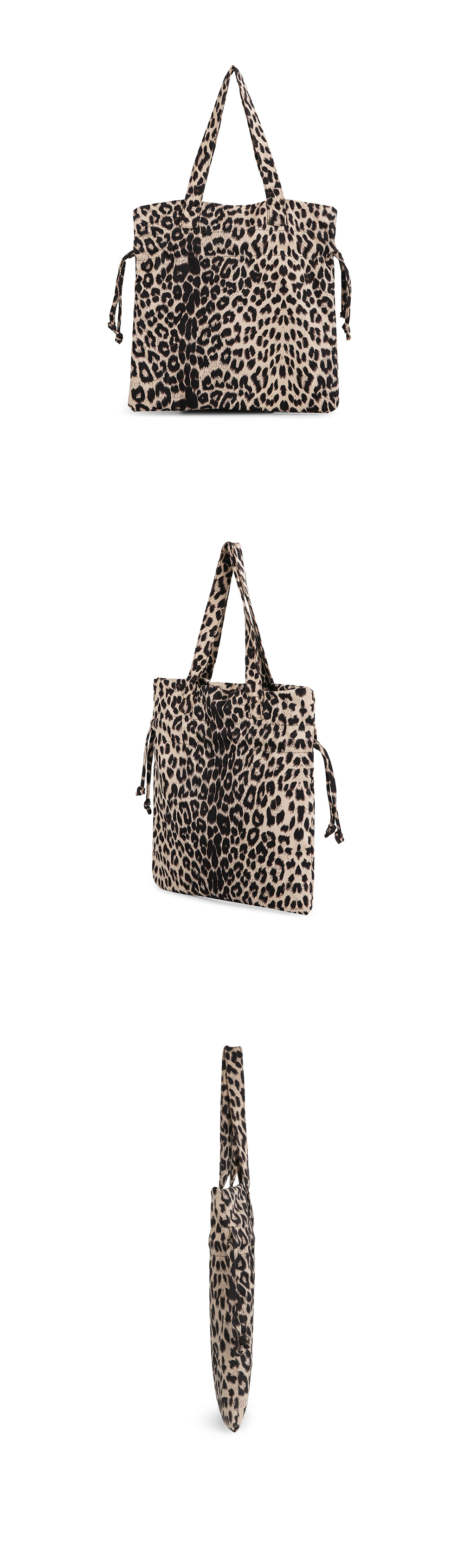 Leopard String Shoulder Bag-Holiholic