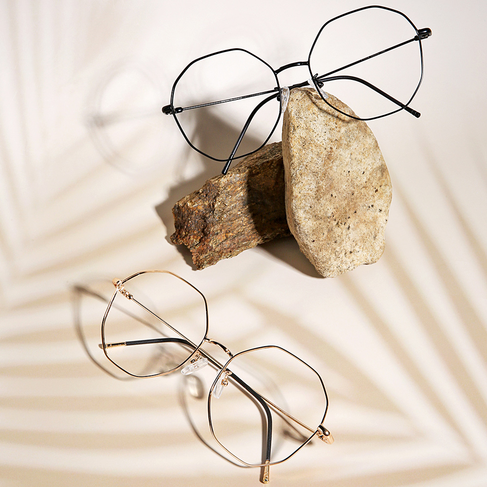 SGBG_쓰고보고 가벼운 각진안경테 1074