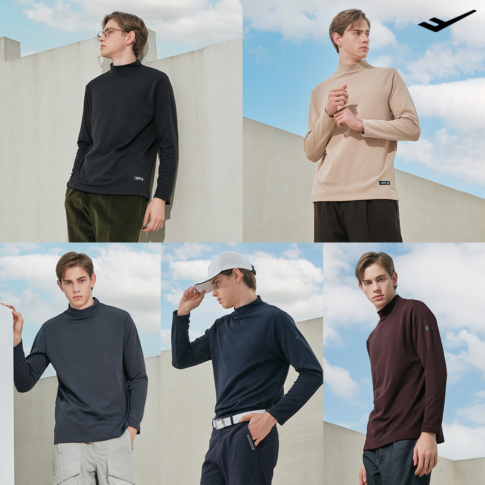 JB_프로스펙스018 기모 모크넥 남자 5종