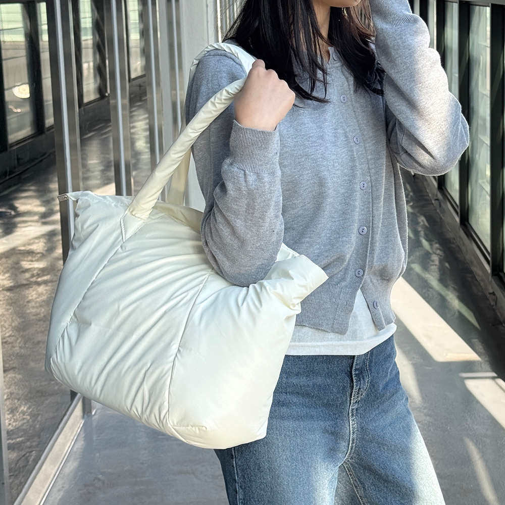 BR_6109 패딩 쇼퍼백