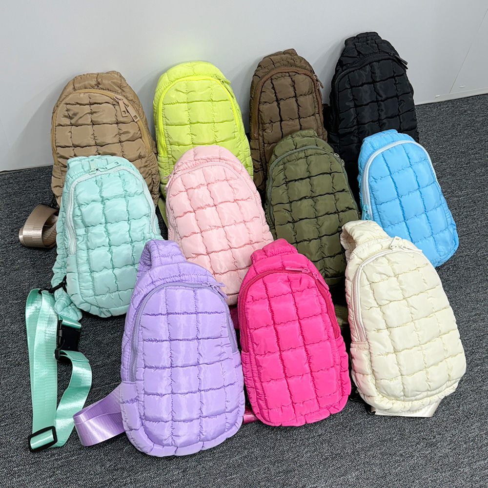 BR_8123 슬링백 패딩가방