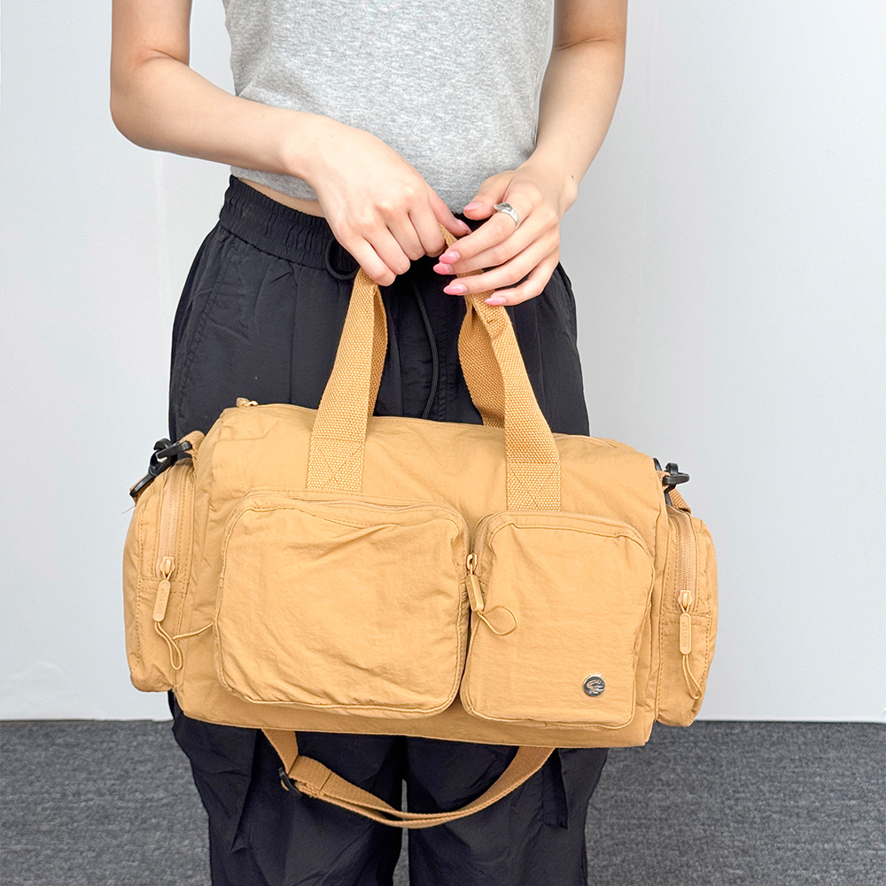 BR_5621 캐주얼 보스턴 투포켓 토트 크로스백