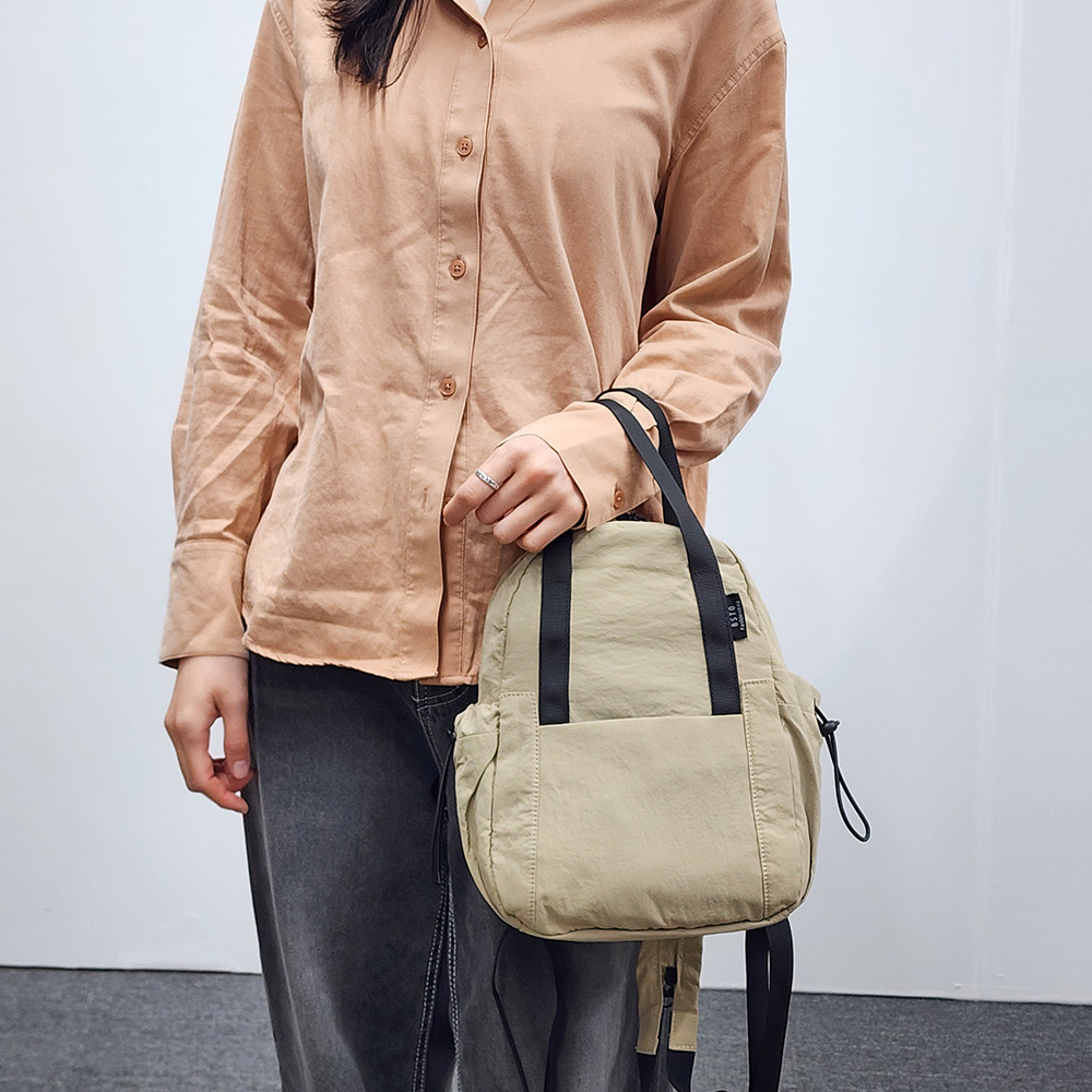 BR_6606 나일론 미니 슬링백 백팩