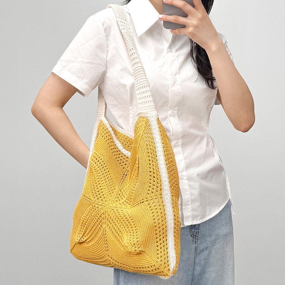 BR_8778 니트 숄더백