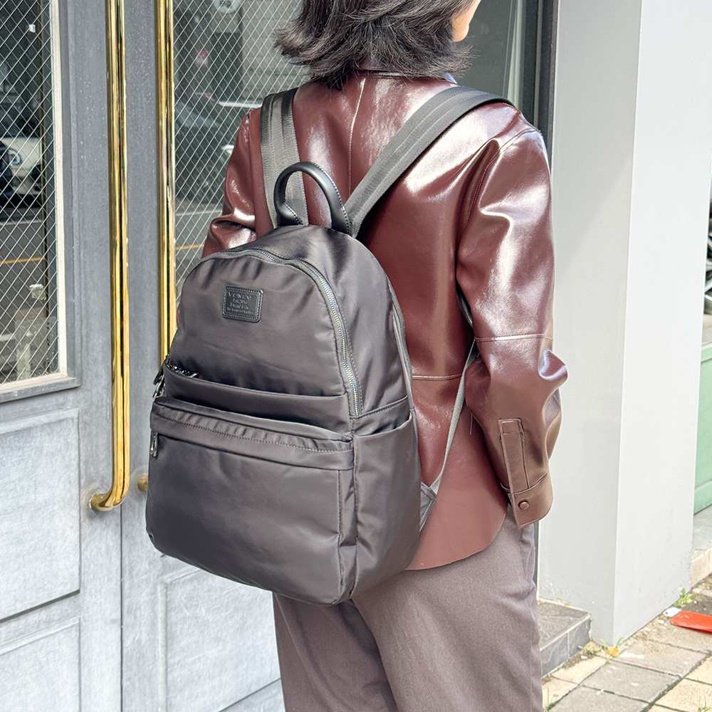 BR_9130 캐주얼 데일리 여행 신학기 블랙 백팩