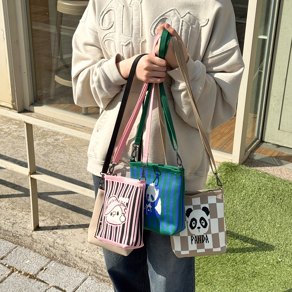 BR_932 니트 미니크로스백