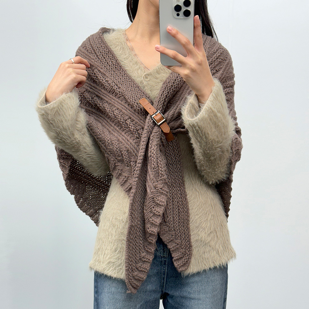 CT_1001 여성 삼각 숄 목도리