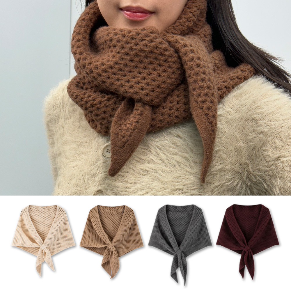 CT_1002 여성 삼각 숄 목도리