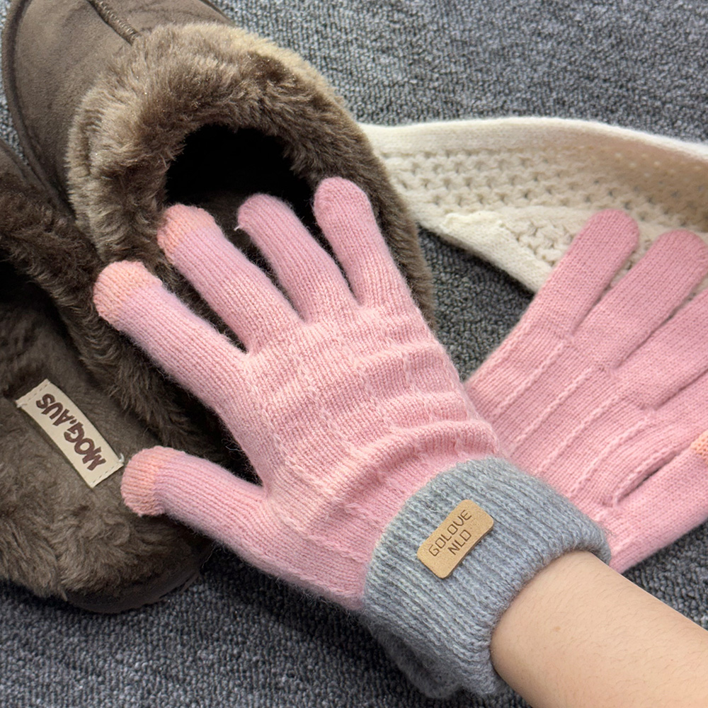 DKES_G03 스마트폰 터치 투톤 장갑/여성용