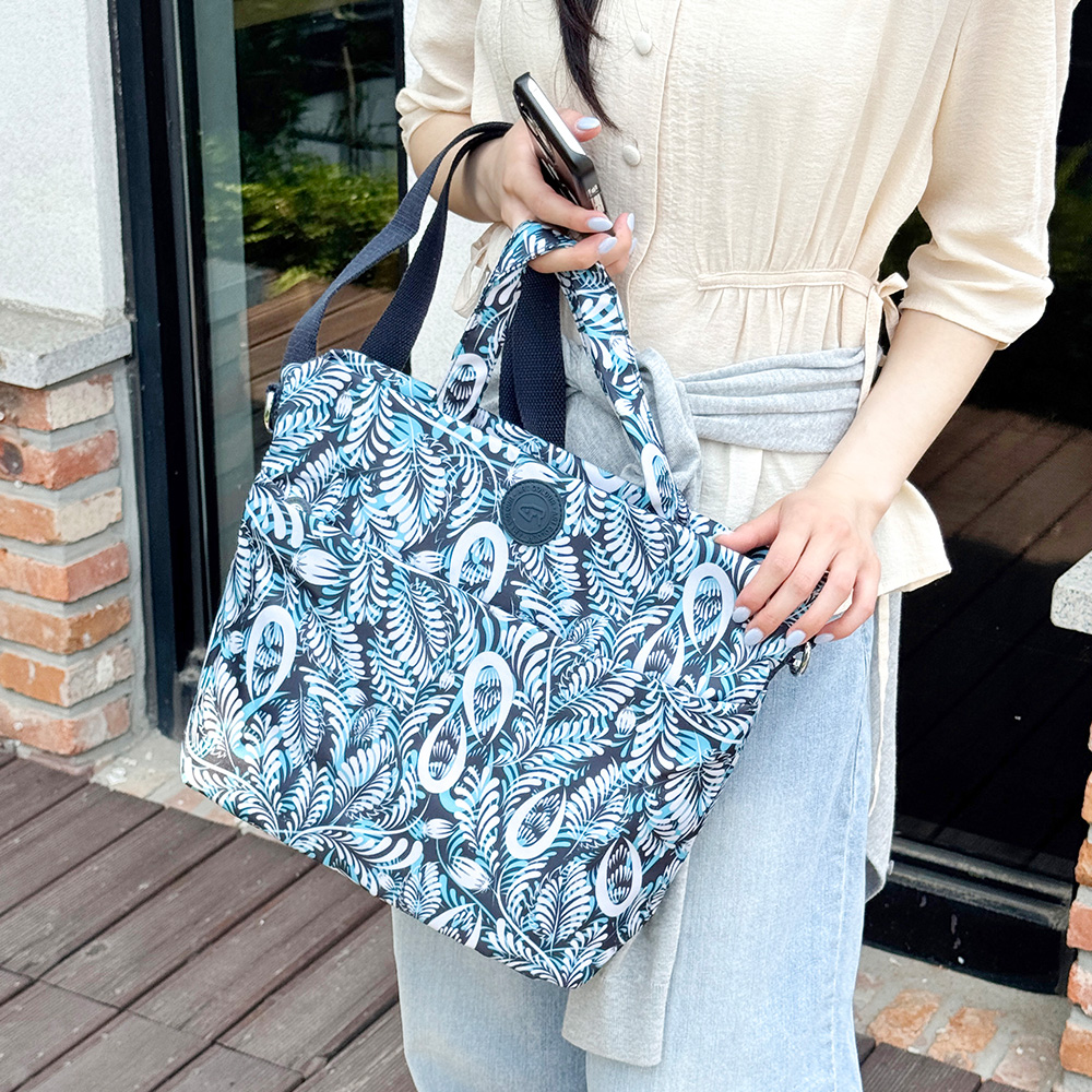 DKAC_91406 아트 패턴 무늬 여성 데일리 토트 크로스백