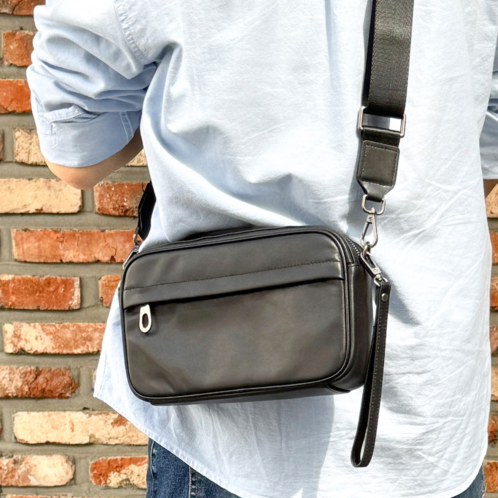 DKES_B7746-1A 남자 가죽 클러치 맨스백 크로스백