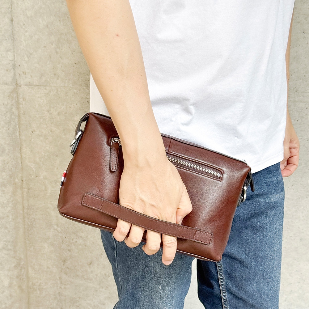 DKES_B8862 남자 가죽 클러치 맨스백 크로스백