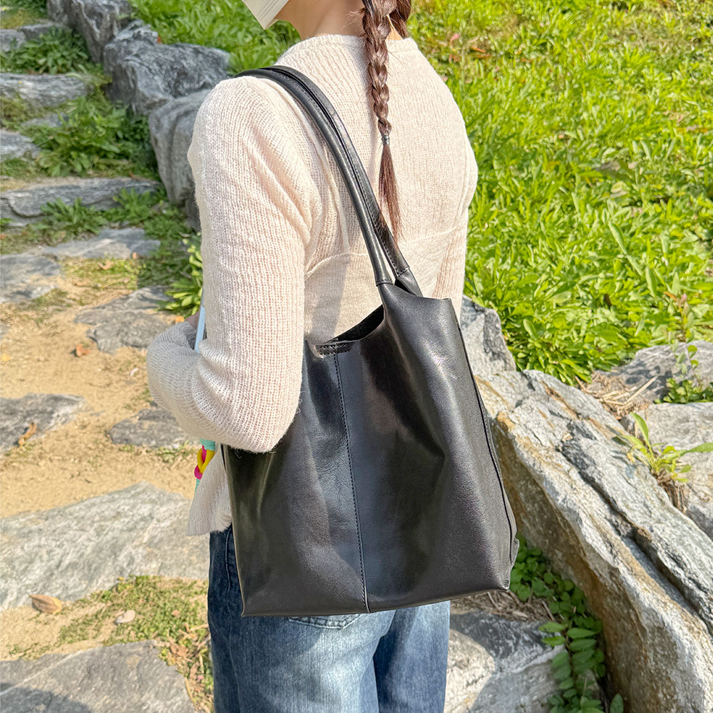 DKES_G8073 여성 가죽 숄더백