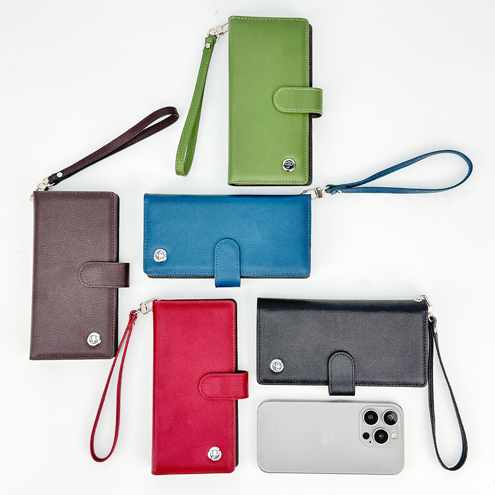 DKES_H-7 가죽 핸드폰 지갑 케이스