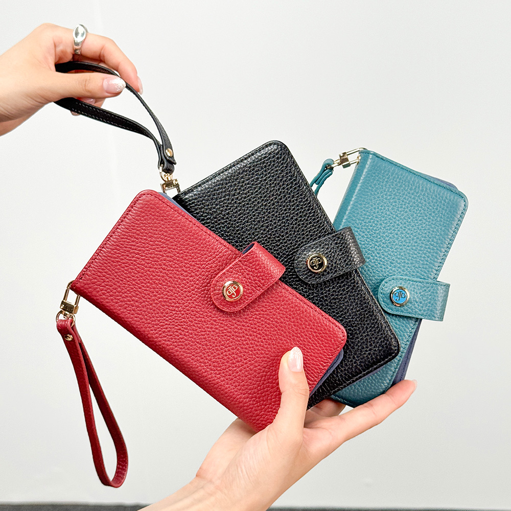 DKES_H-8 오플 가죽 핸드폰 지갑 더블 케이스