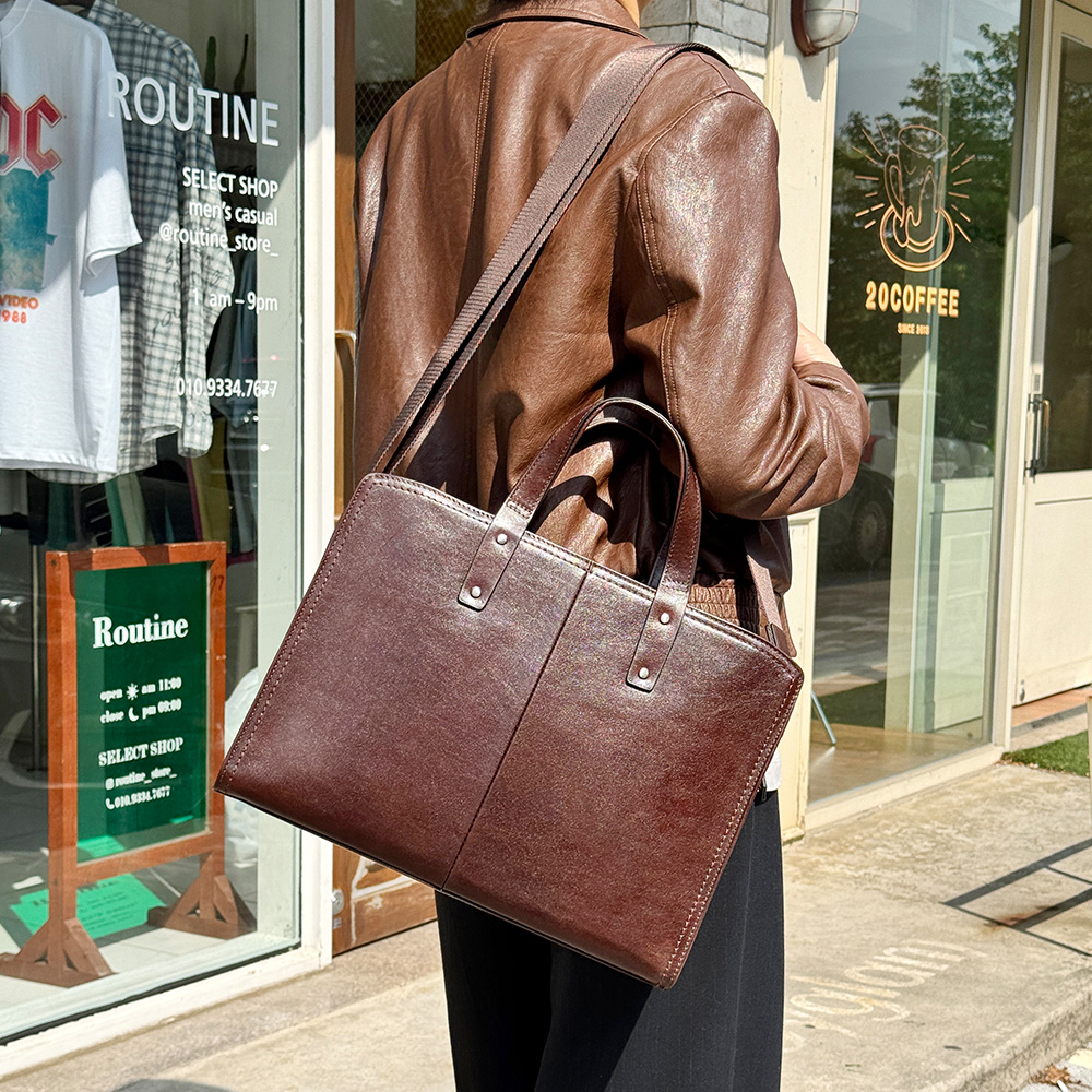 DKES_TA1735 직장인 비즈니스 가죽 서류가방