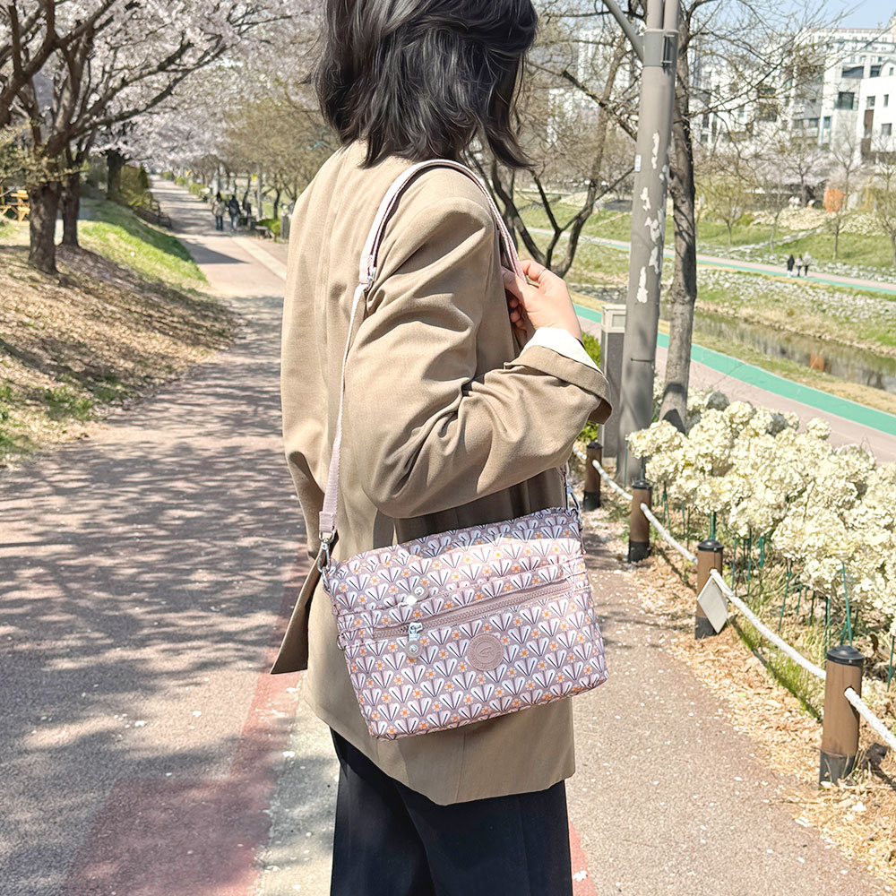 DKAC_91505 데일리 캐주얼 하트패턴 크로스백