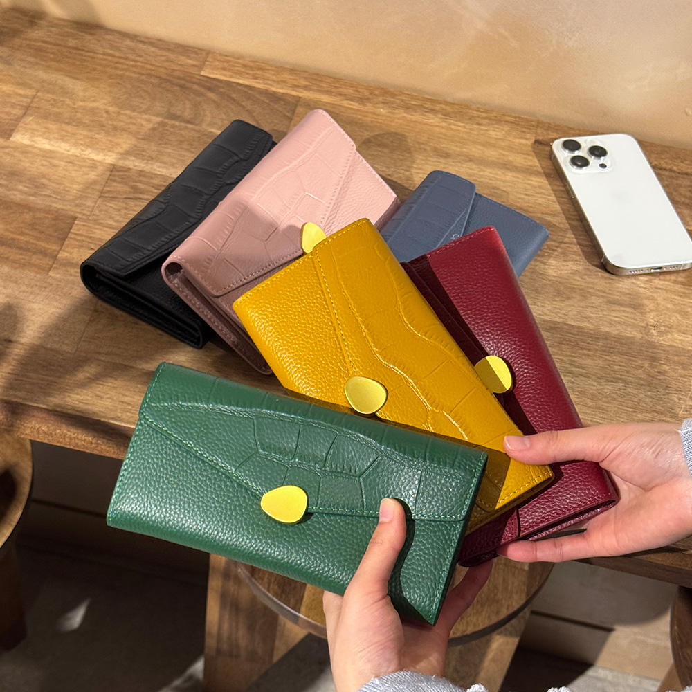 FC_3228 여성 가죽 장지갑