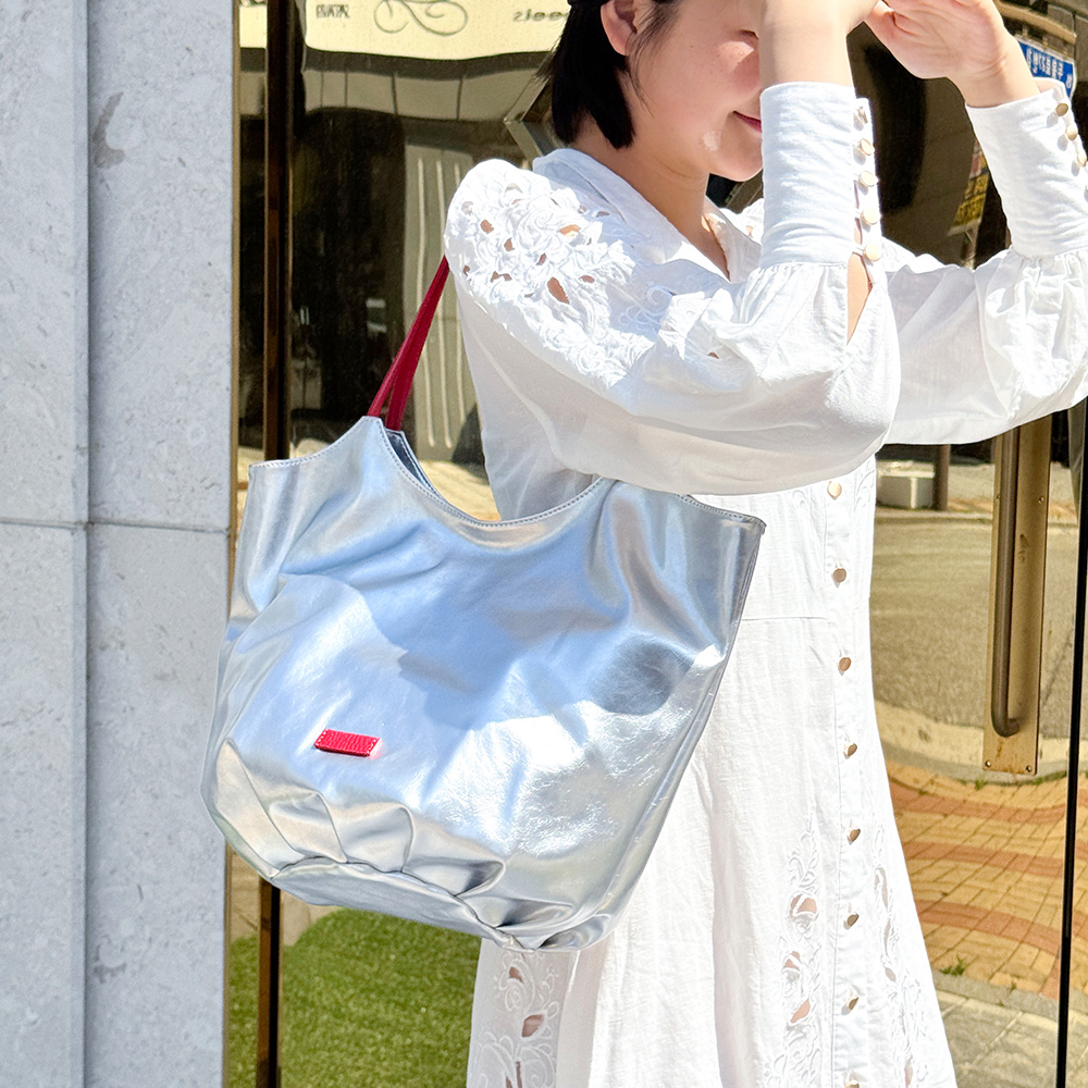 FC_S9514 여성 가죽 주름 숄더백