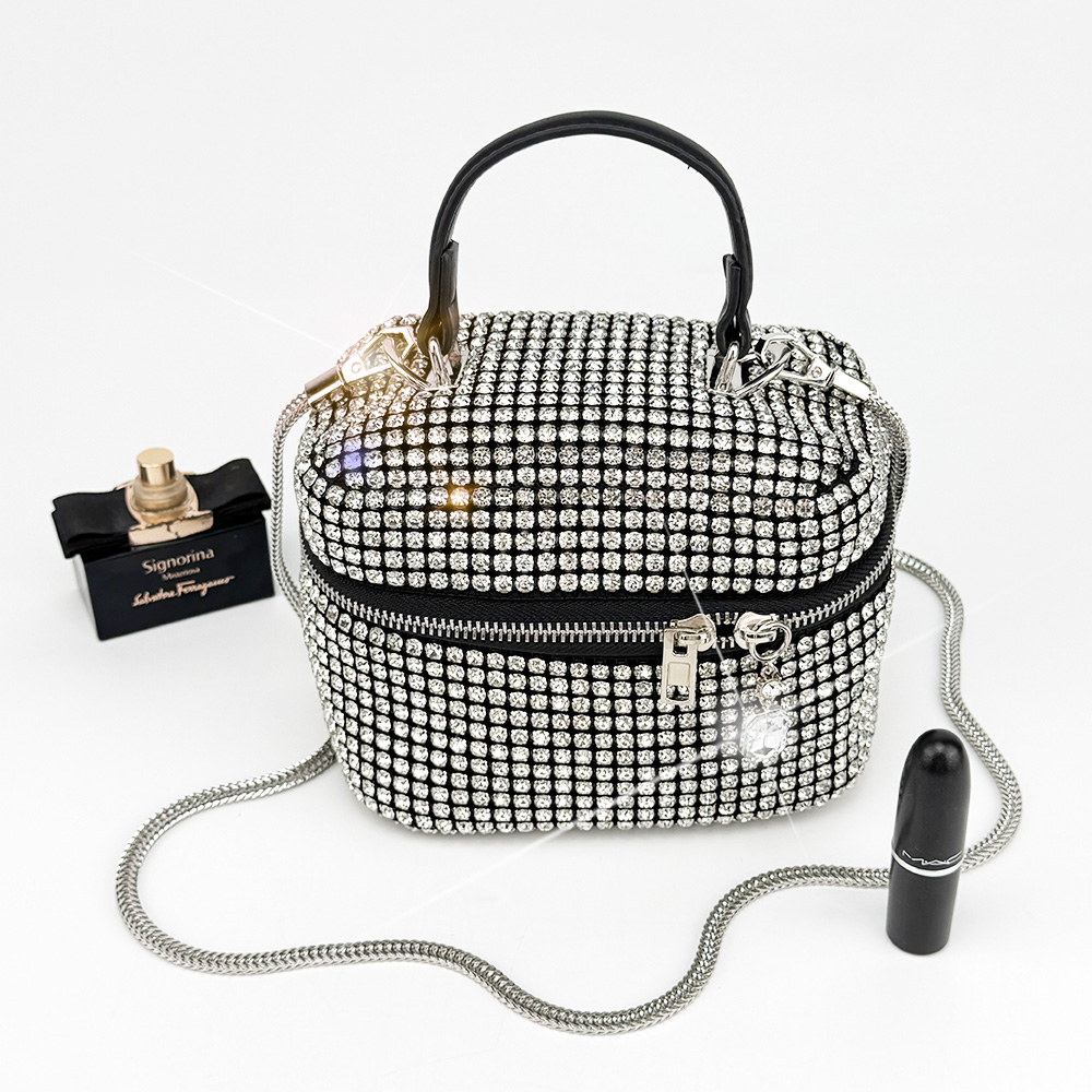 FC_W805 스터드 박스 토트 크로스백