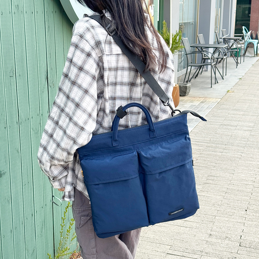 GE_3307 캐주얼 노트북 빅 토트 크로스백