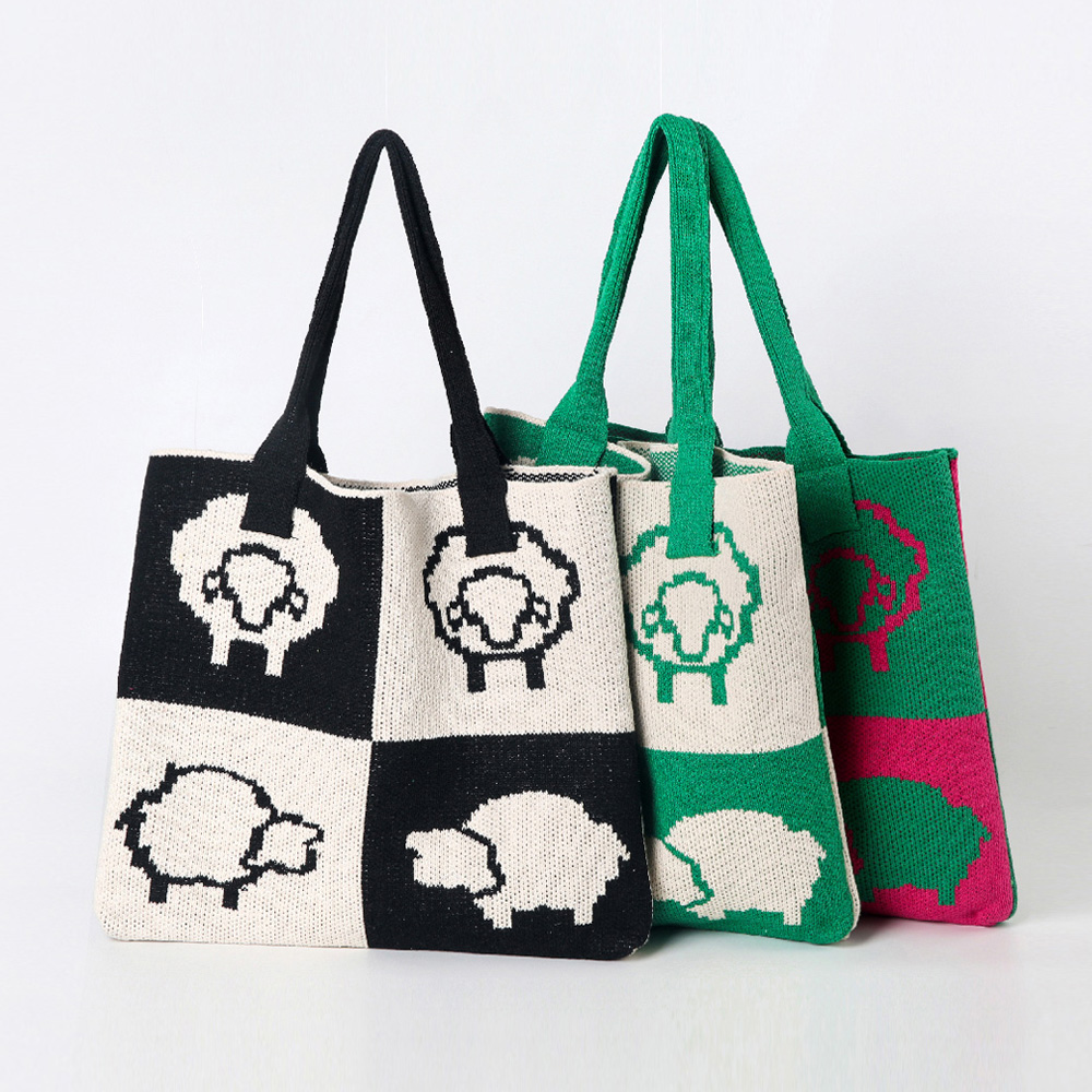 MT_22908 니트 에코백