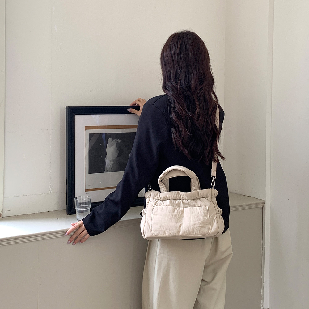 MT_22668 패딩 토트 크로스백