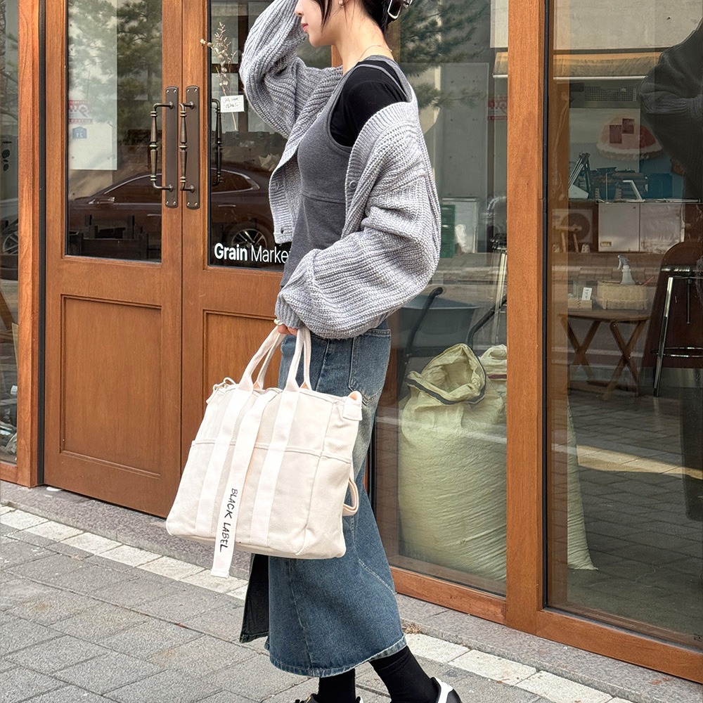 MT_1987 에코 토트 크로스백