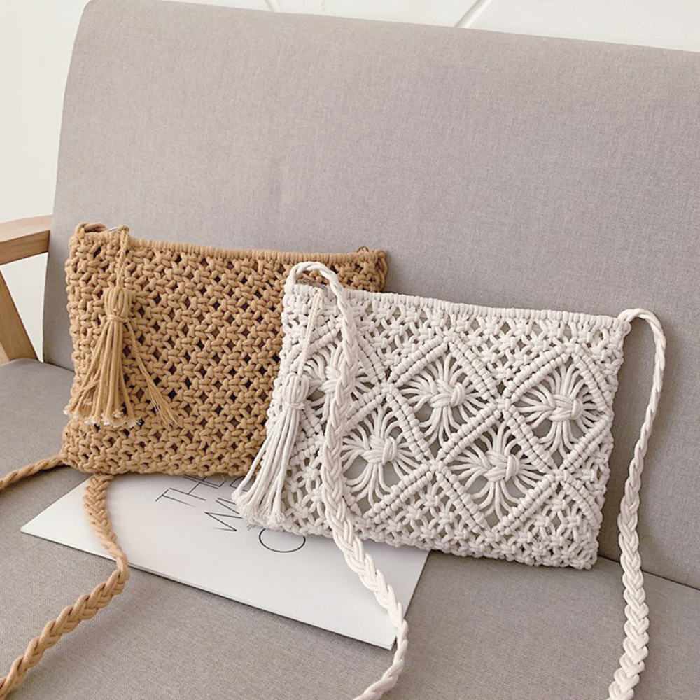 MT_23602 니트 크로스백 네트 뜨개 가방