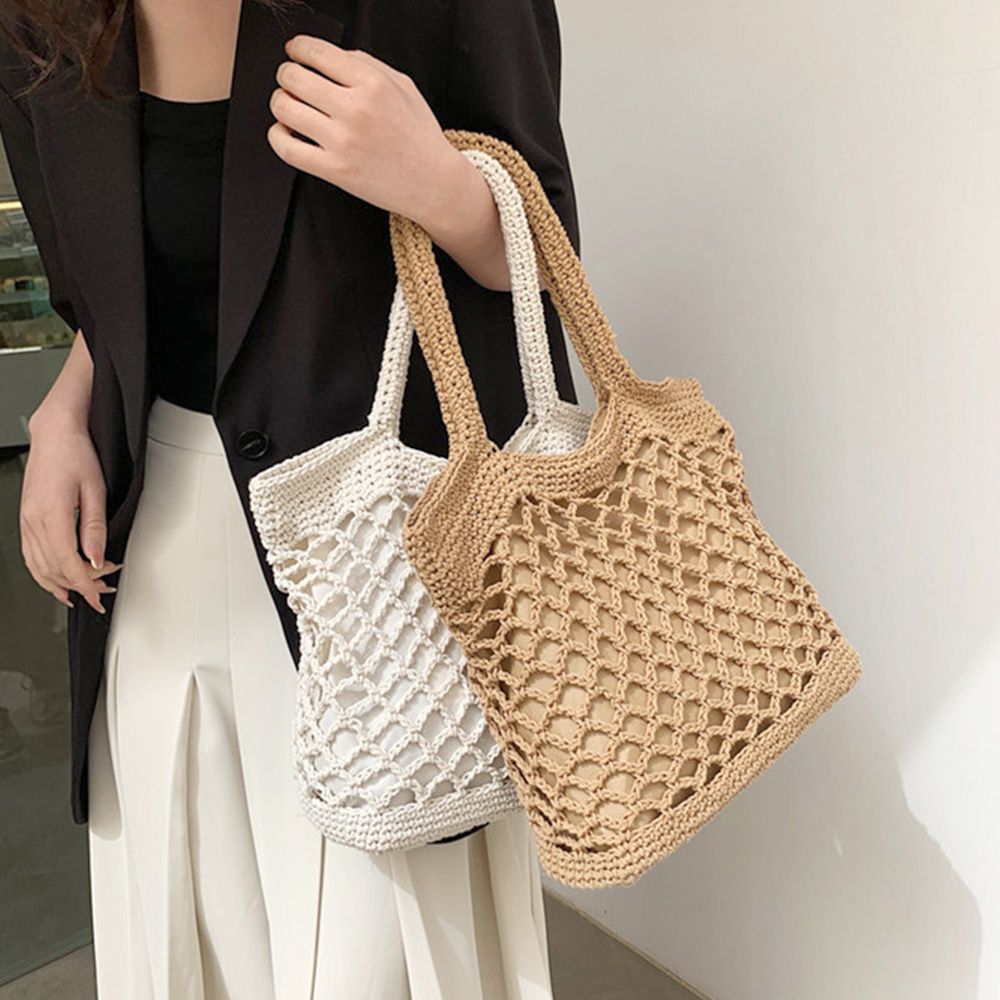 MT_23603 니트 토트백 네트 뜨개 가방