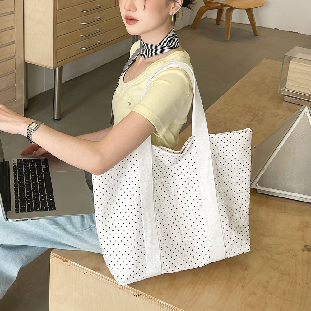 MT_22339 여성 캔버스 빅 토트백 보부상 가방