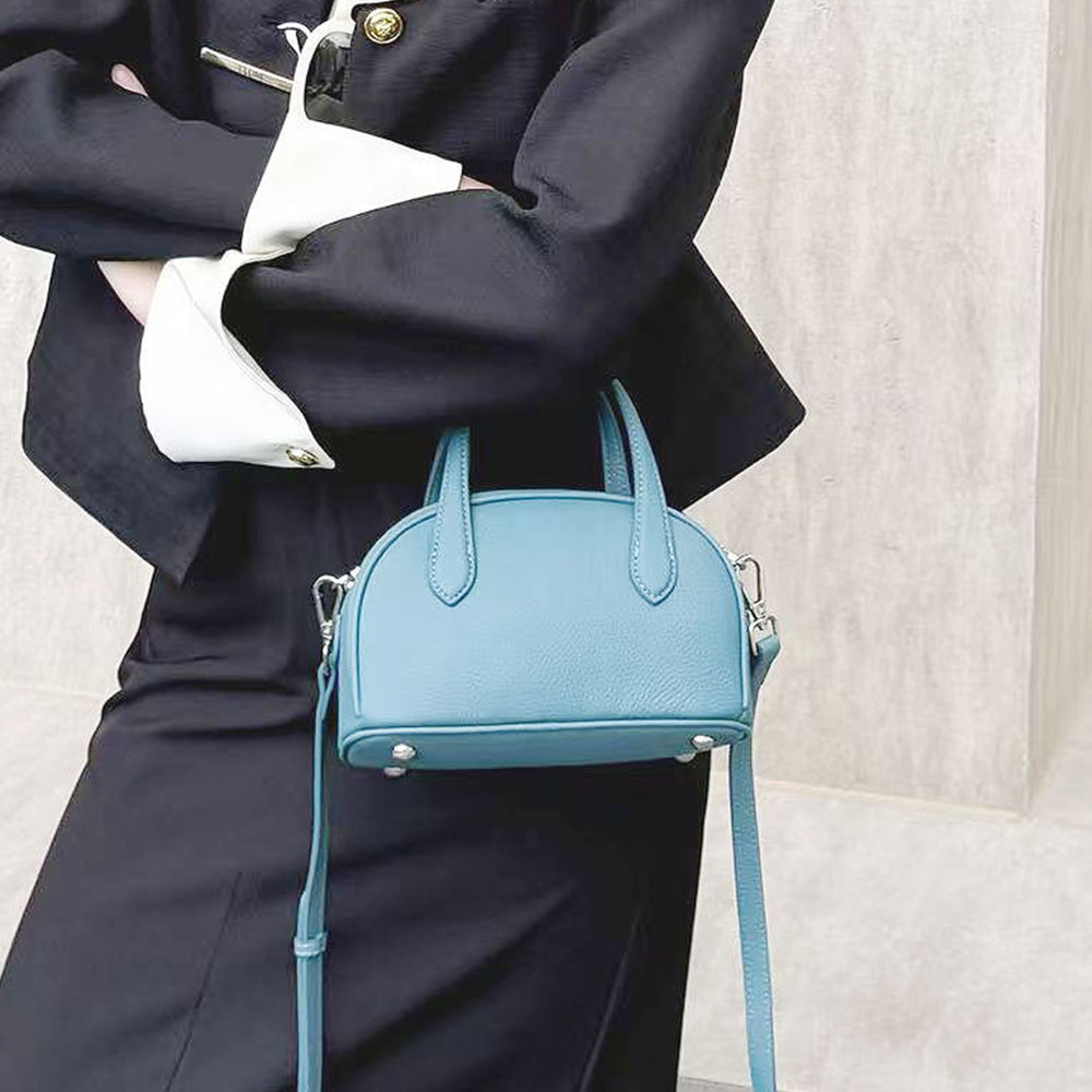 MT_27102 심플 미니  보스턴 소가죽 토트 크로스백