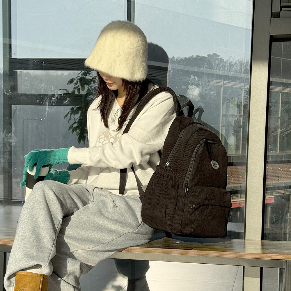 OP_M2356 코듀로이 골덴 베이직 백팩