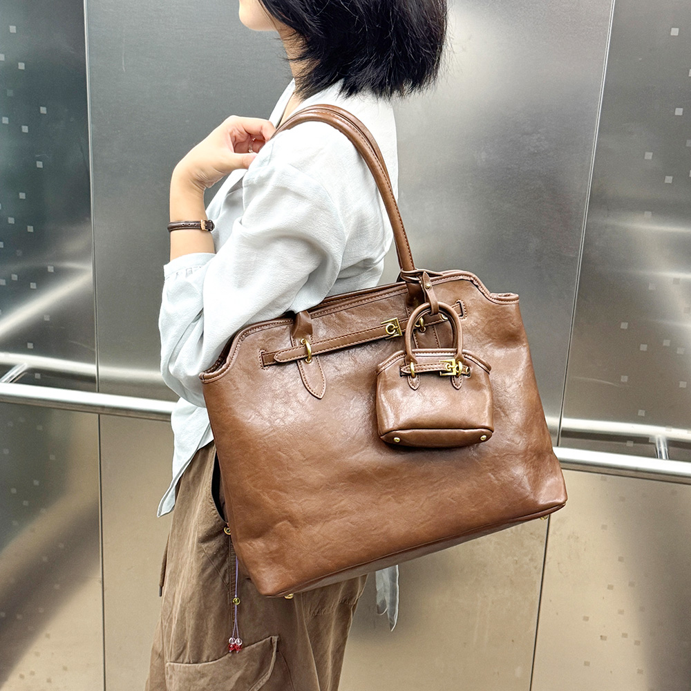 OP_M2395 여성 빅 숄더백+미니백 2종세트