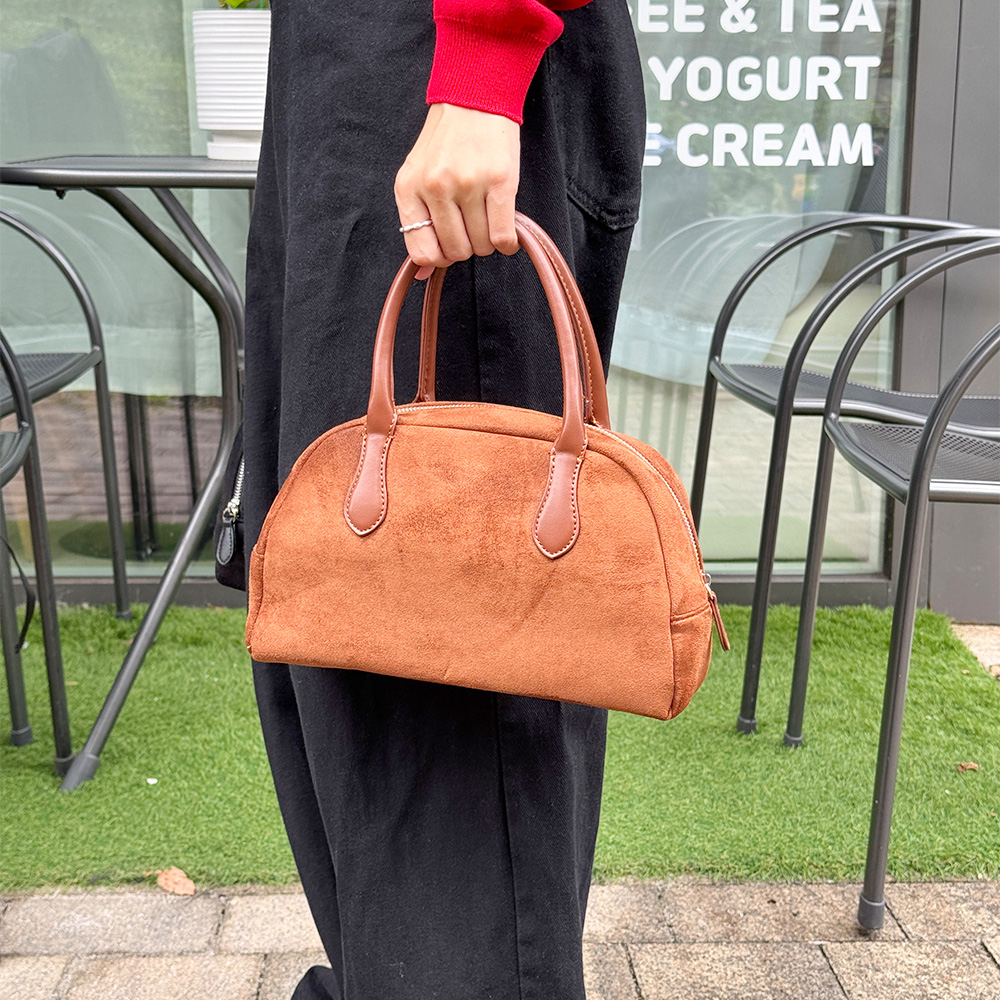 OP_M2396 여성 데일리 스웨이드 토트백