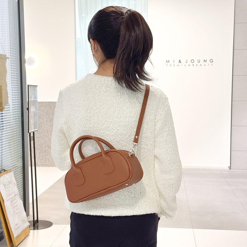 OP_M2400 여성 소프트 보스턴 토트 크로스백