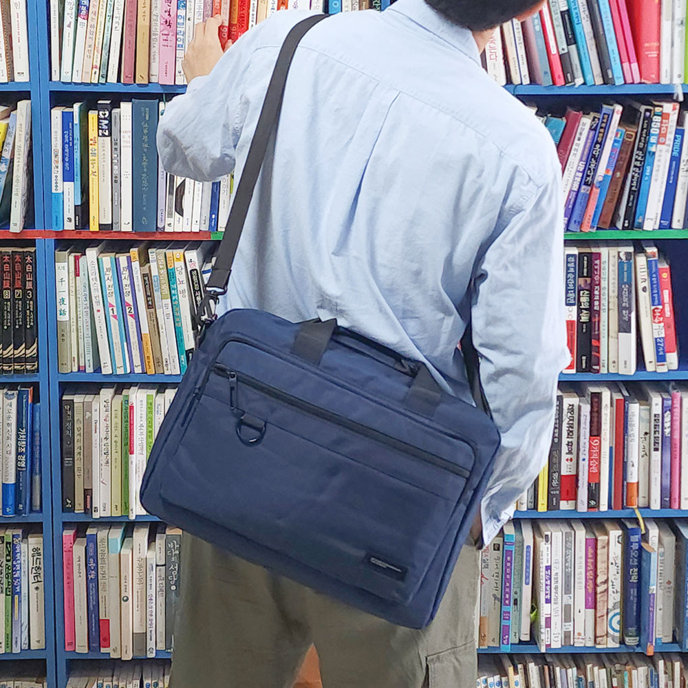 SN_9906 남성 캐주얼 데일리 빅 토트 크로스백