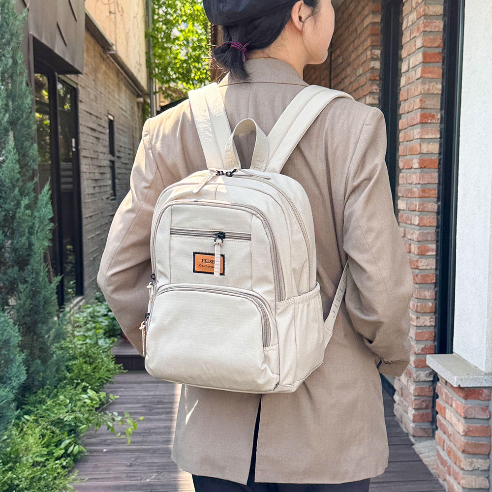 SN_8586 데일리 캐주얼 체크 여성 백팩
