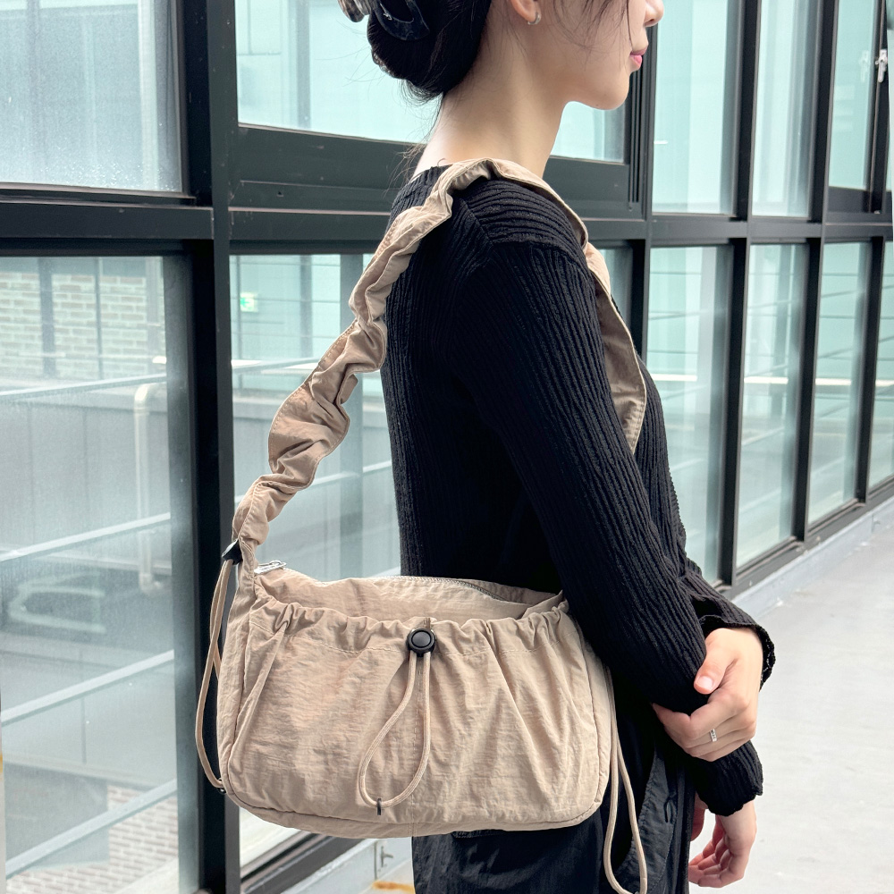 TRD_807 나일론 바스락 숄더백