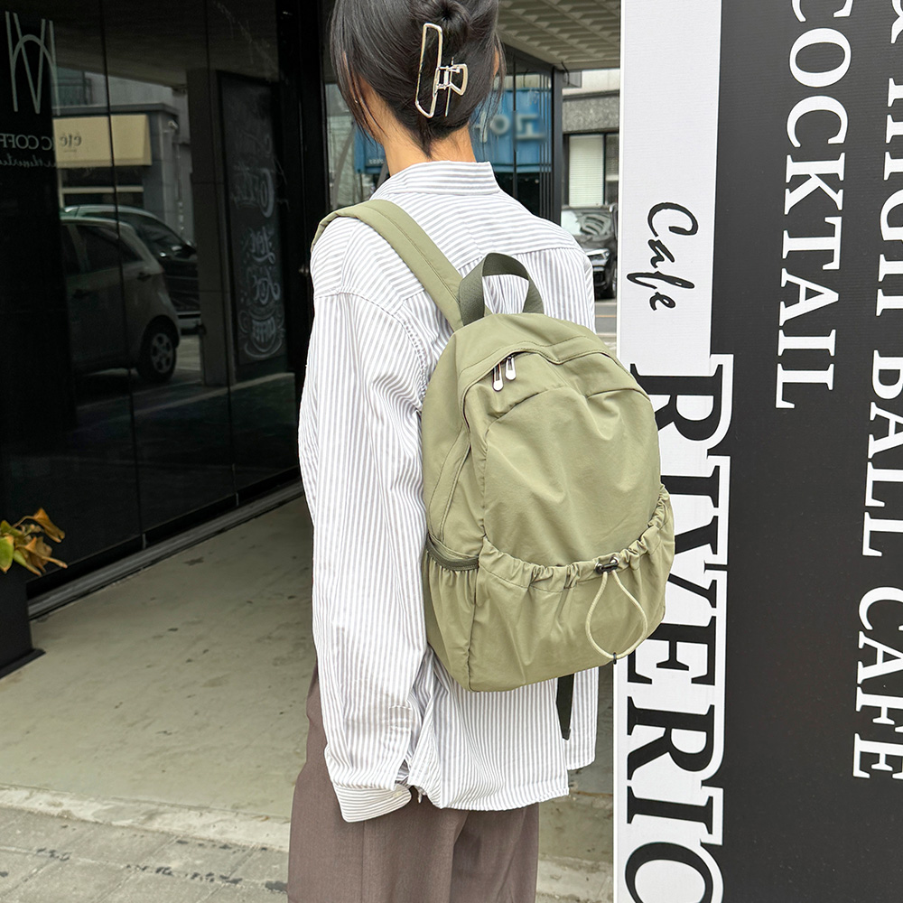 TRD_814 나일론 바스락 여성백팩