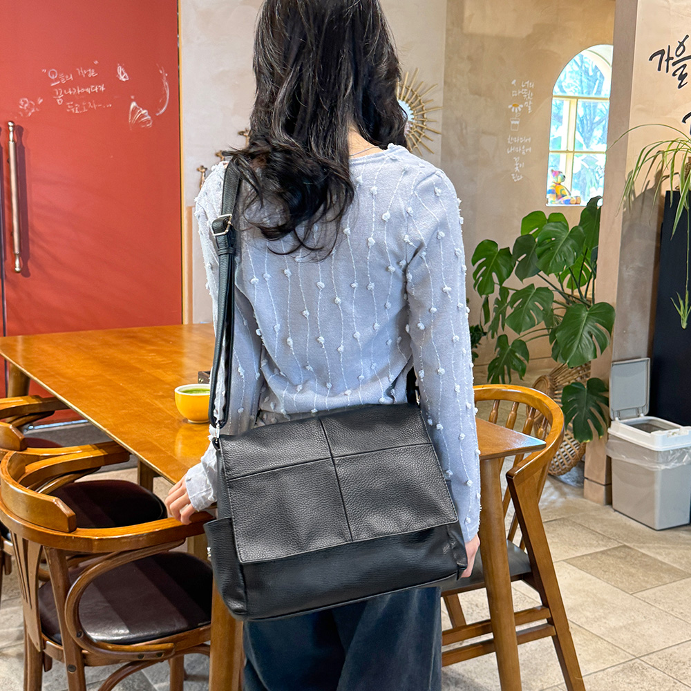 TRD_9007 여성 레더 캐주얼 크로스백