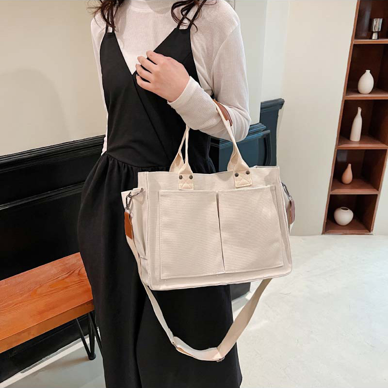 URB_캔버스6포켓 토트크로스