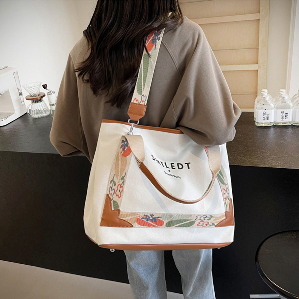 URB_칼라끈 패리스 빅 숄더 크로스백