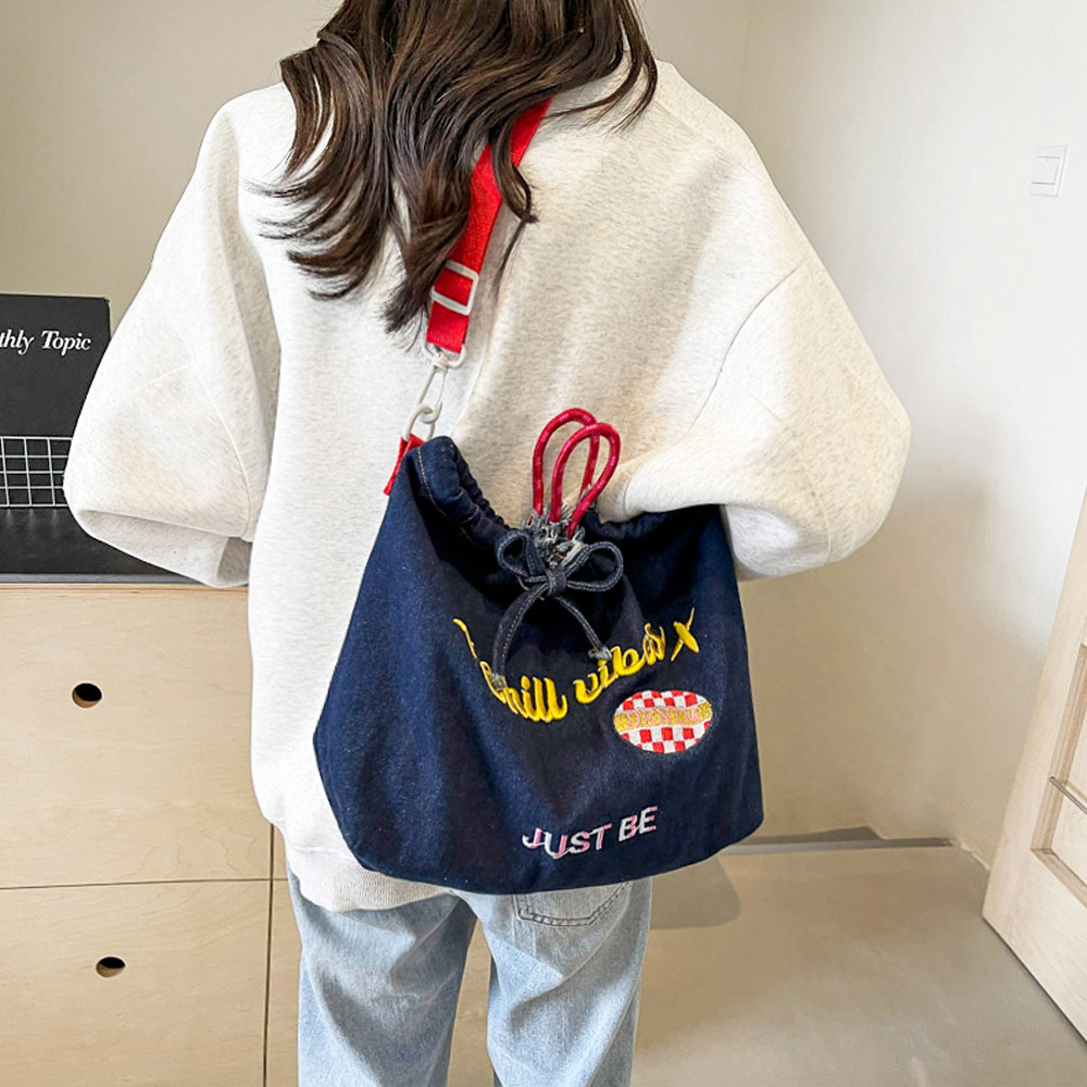 URB_저스트비 데님 토트크로스