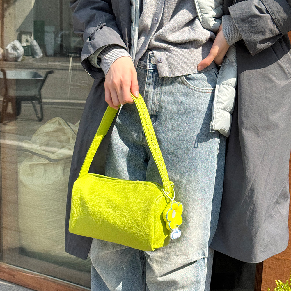 YIC_0309 여성 보스턴 레더 토트백