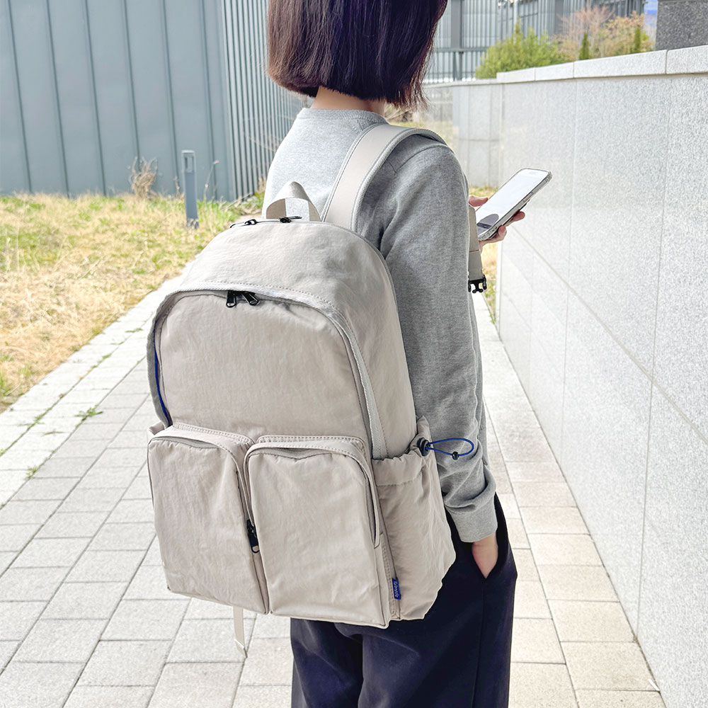YW_VA9030 캐주얼 데일리 여행 투포켓 신학기 백팩