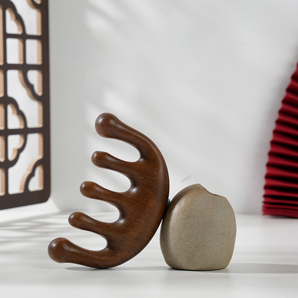 CT_두피괄사 우드 두피마사지 지압