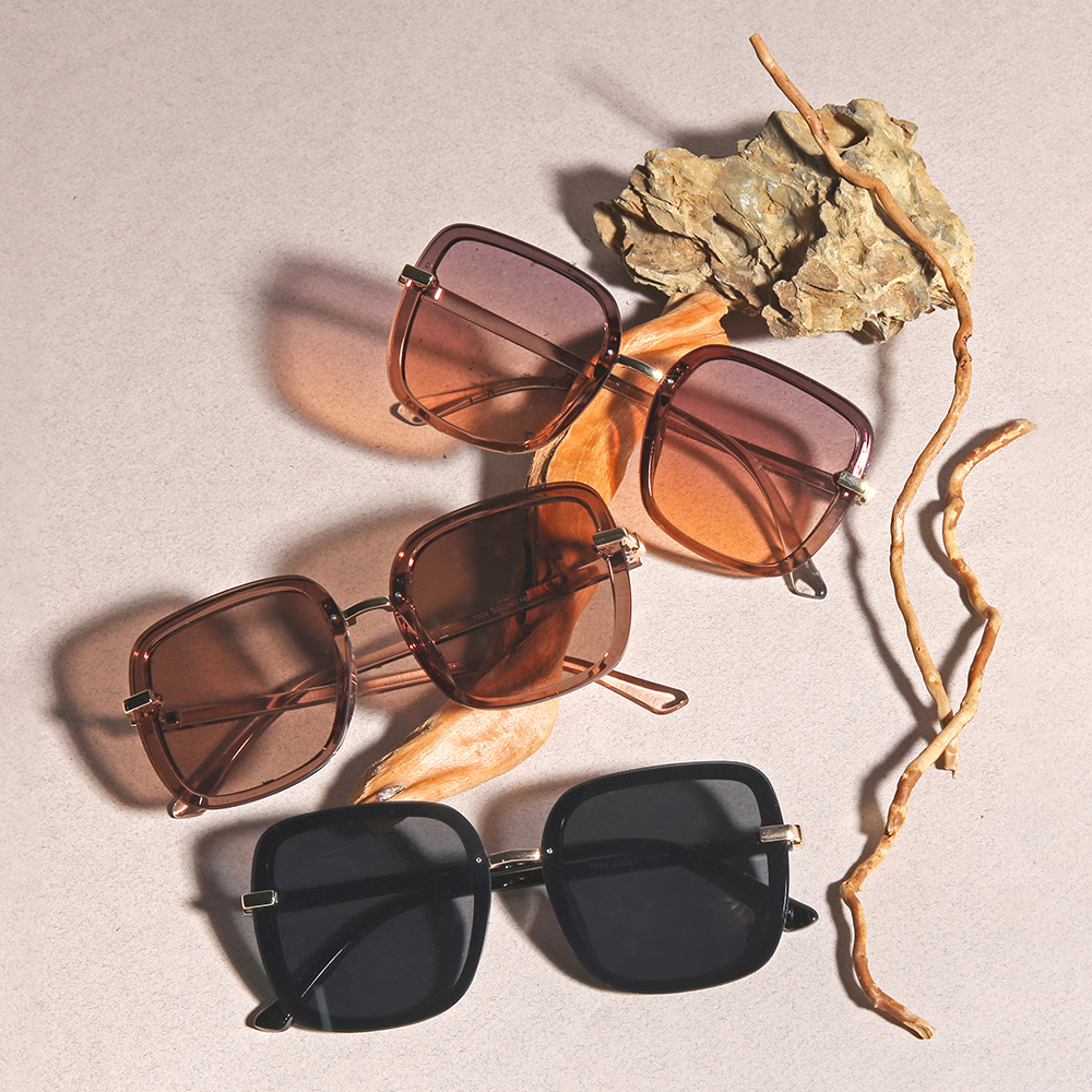 SGBG_쓰고보고 빅사이즈 사각 틴팅 패션 선글라스 7004