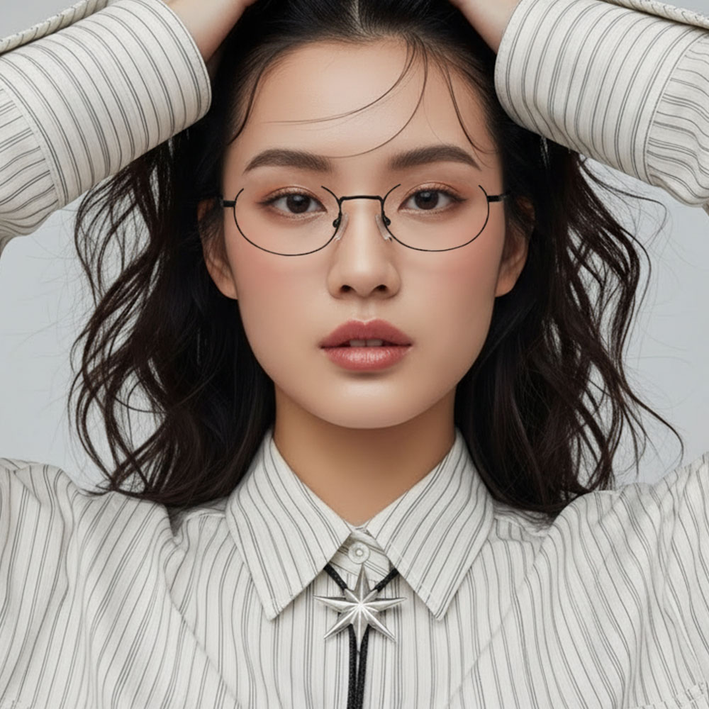 SGBG_쓰고보고 반테 착용하는 순간 인싸 MZ 젠지 패션 안경 6666 (블루라이트x)