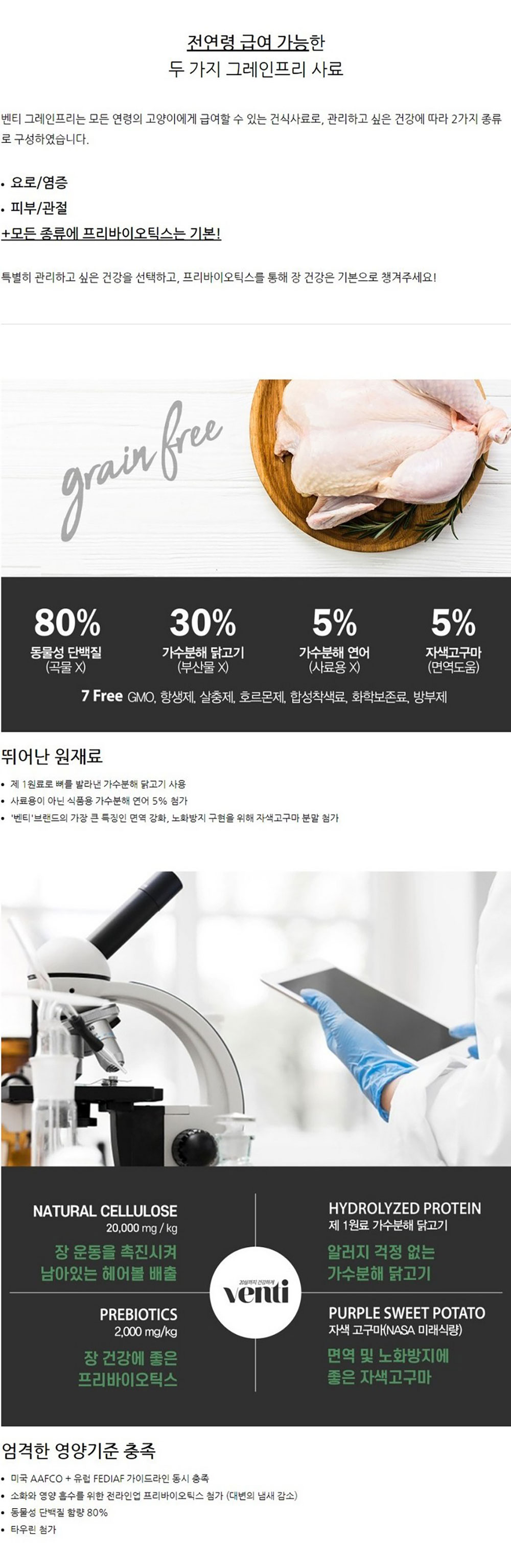 GA-22955 YEW_벤티 고양이사료 그레인프리 요로 케어 5kg 상세 이미지 4